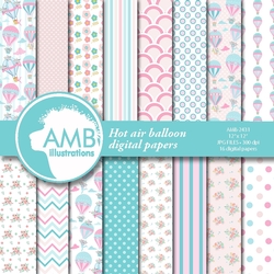 Hot Air Balloon Papers AMB-2447
