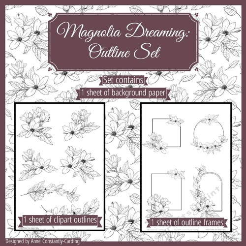 Magnolia Dreaming: Outline Set