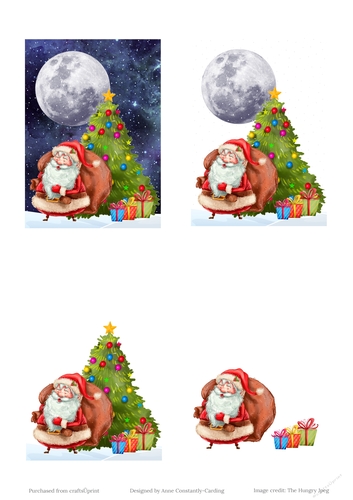 Snowtime Christmas Topper - Snow Delivery