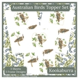 Australian Birds Topper Set - Kookaburra