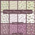 Magnolia Dreaming: Backgrounds (large print)