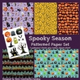 Spooky Season Patterned Paper Set