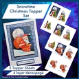Snowtime Christmas Topper Set