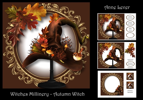 Witches Millinery - Autumn Witch