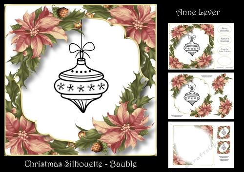 Christmas Silhouette - Bauble