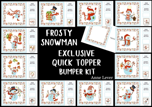 Frosty Snowman Exclusive Bumper Kit