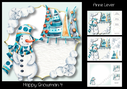 Happy Snowman 4
