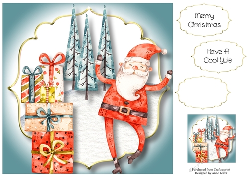 Jolly Santa 1 8x8