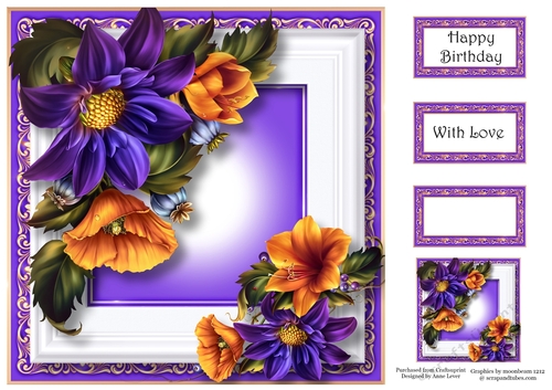 Framed Seasons - Autumn Colour 8x8
