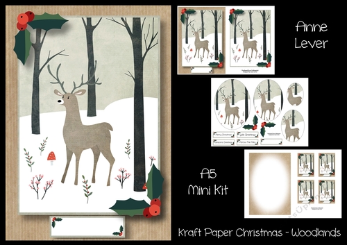 Kraft Paper Christmas - Woodlands