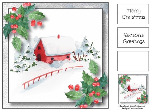 The Christmas Village - The Cottage 8x8