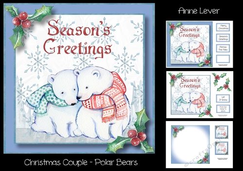 Christmas Couple - Polar Bears