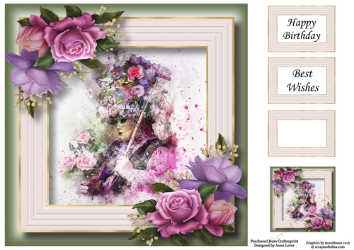 Masquerade Ball - Belle Epoque 8x8