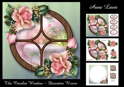 The Circular Window - Downton Roses