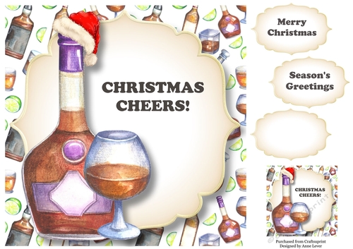 Christmas Cheers! - Cognac 8x8