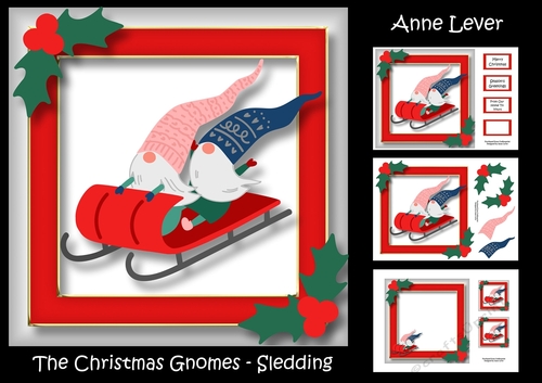 The Christmas Gnomes - Sledding