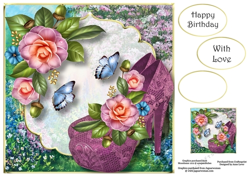 Scenic Shoes & Camellias 8x8
