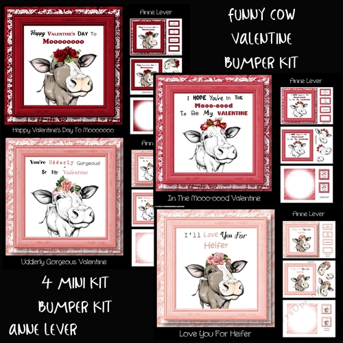 Funny Cow Valentine Bumper Kit
