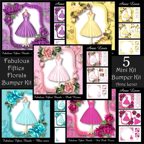 Fabulous Fifties Florals Bumper Kit