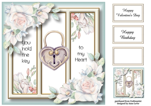 you hold the key to my heart 8x8