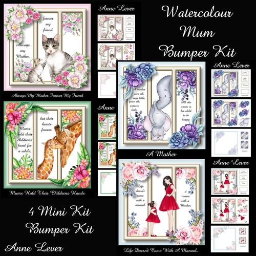 Watercolour Mum Bumper Kit