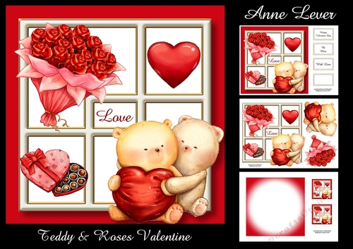 Teddy & Roses Valentine