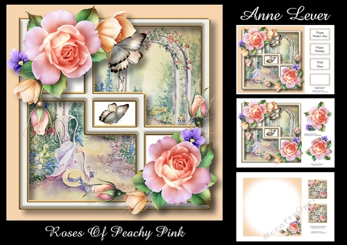 Roses Of Peachy Pink