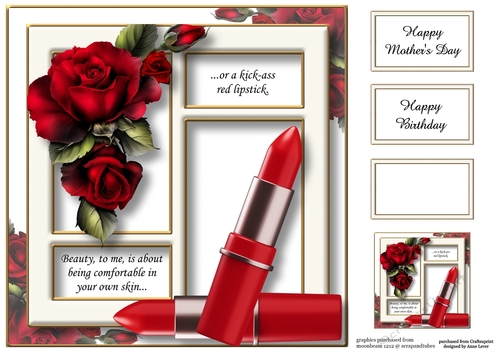 The Red Lipstick 8x8