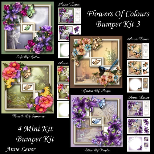 Flowers Of Colours Bumper Kit 3