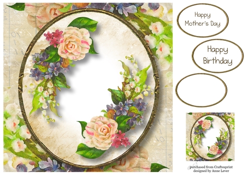 Vintage Victoriana 1 8x8