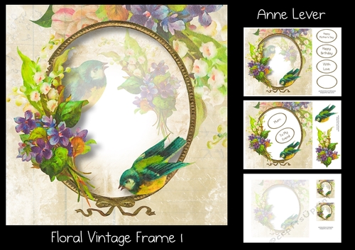 Floral Vintage Frame 1