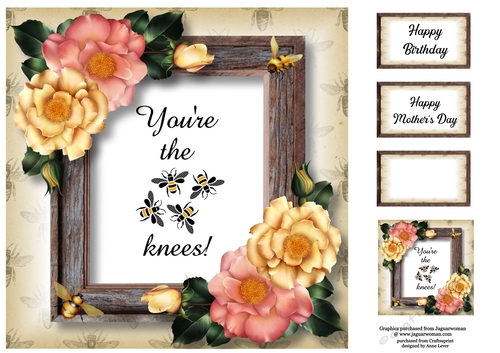 Youre The BEEs Knees 8x8
