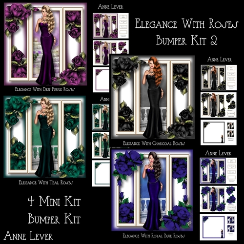 Elegance With Roses Bumper Kit 2