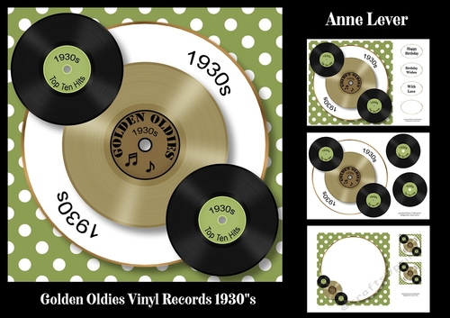 Golden Oldies Vinyl Records 1930s
