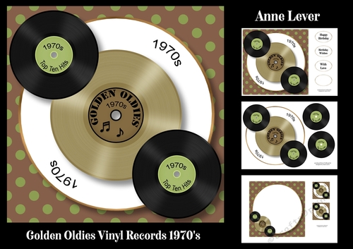 Golden Oldies Vinyl Records 1970s