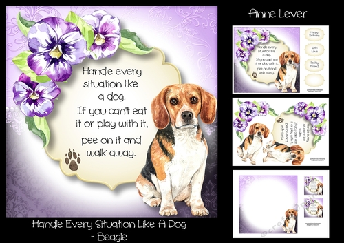 Handle Every Situation Like A Dog - Beagle
