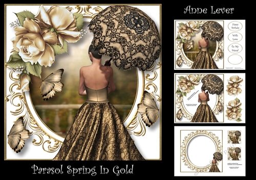 Parasol Spring In Gold