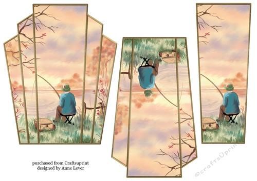 Art Deco Watercolour Stacker SCENES 10