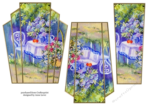 Art Deco Watercolour Stacker SCENES 20