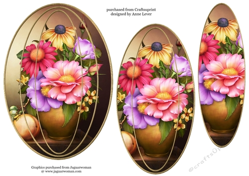 Elongated Oval Stacker - Breath Of Summer