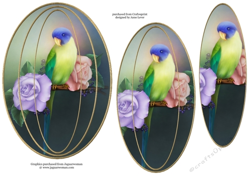 Elongated Oval Stacker - Wonderbird