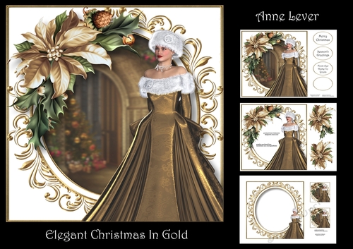 Elegant Christmas In Gold