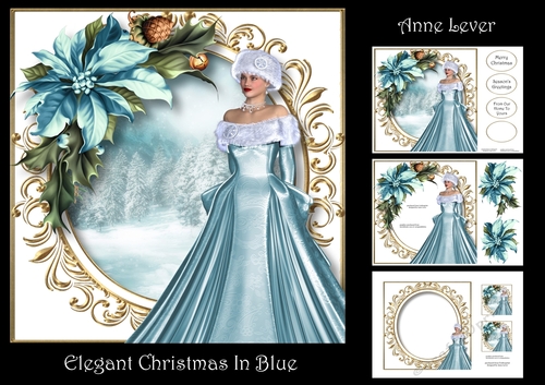 Elegant Christmas In Blue
