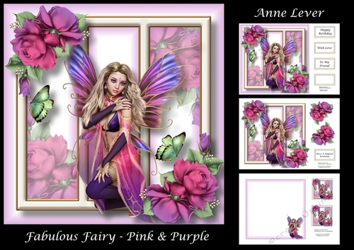 Fabulous Fairy - Pink & Purple