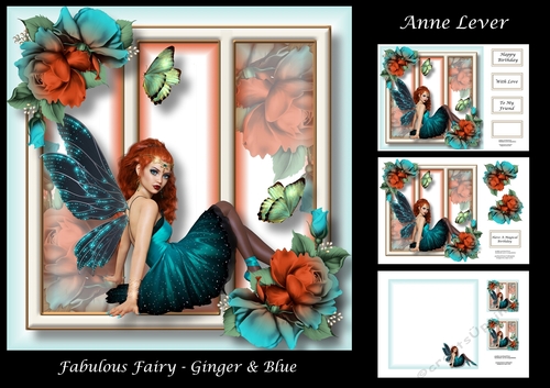 Fabulous Fairy - Ginger & Blue