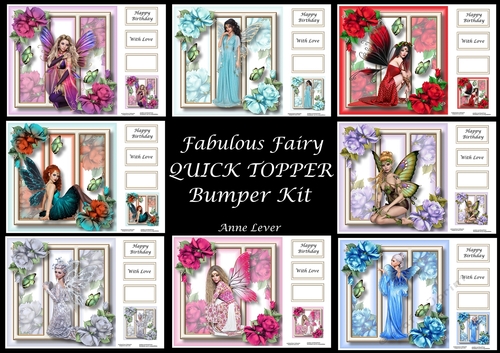 Fabulous Fairy QUICK TOPPER Bumper Kit