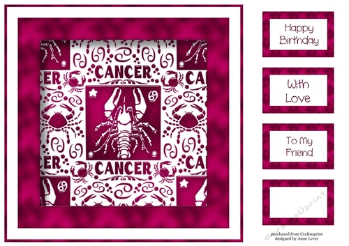 Zodiac In Pink - Cancer
