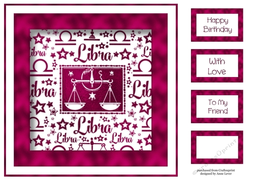 Zodiac In Pink - Libra