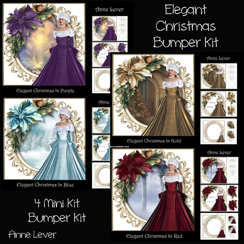 Elegant Christmas Bumper Kit