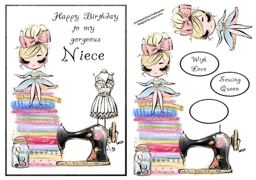 Gorgeous Niece Sewing Queen - Blonde